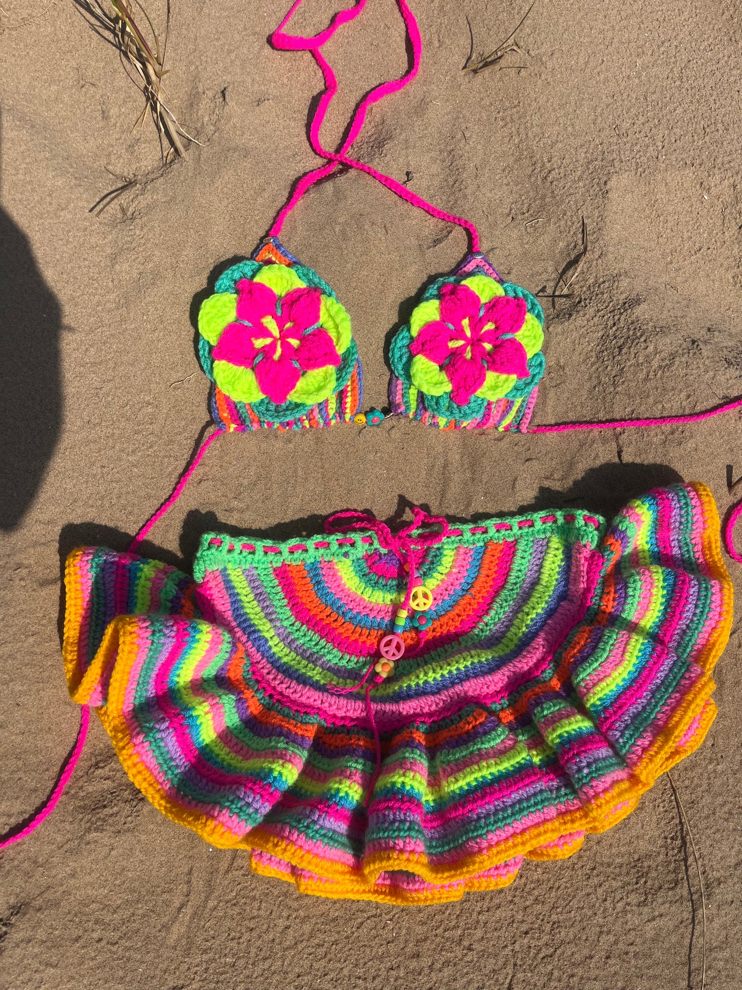 Billie bikini top & skirt co-ord