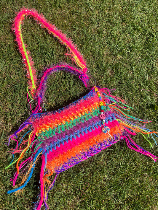 Candy tassel bag