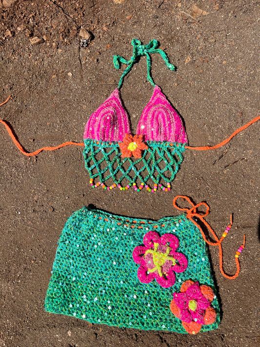 Hawaiian Barbie co-ord