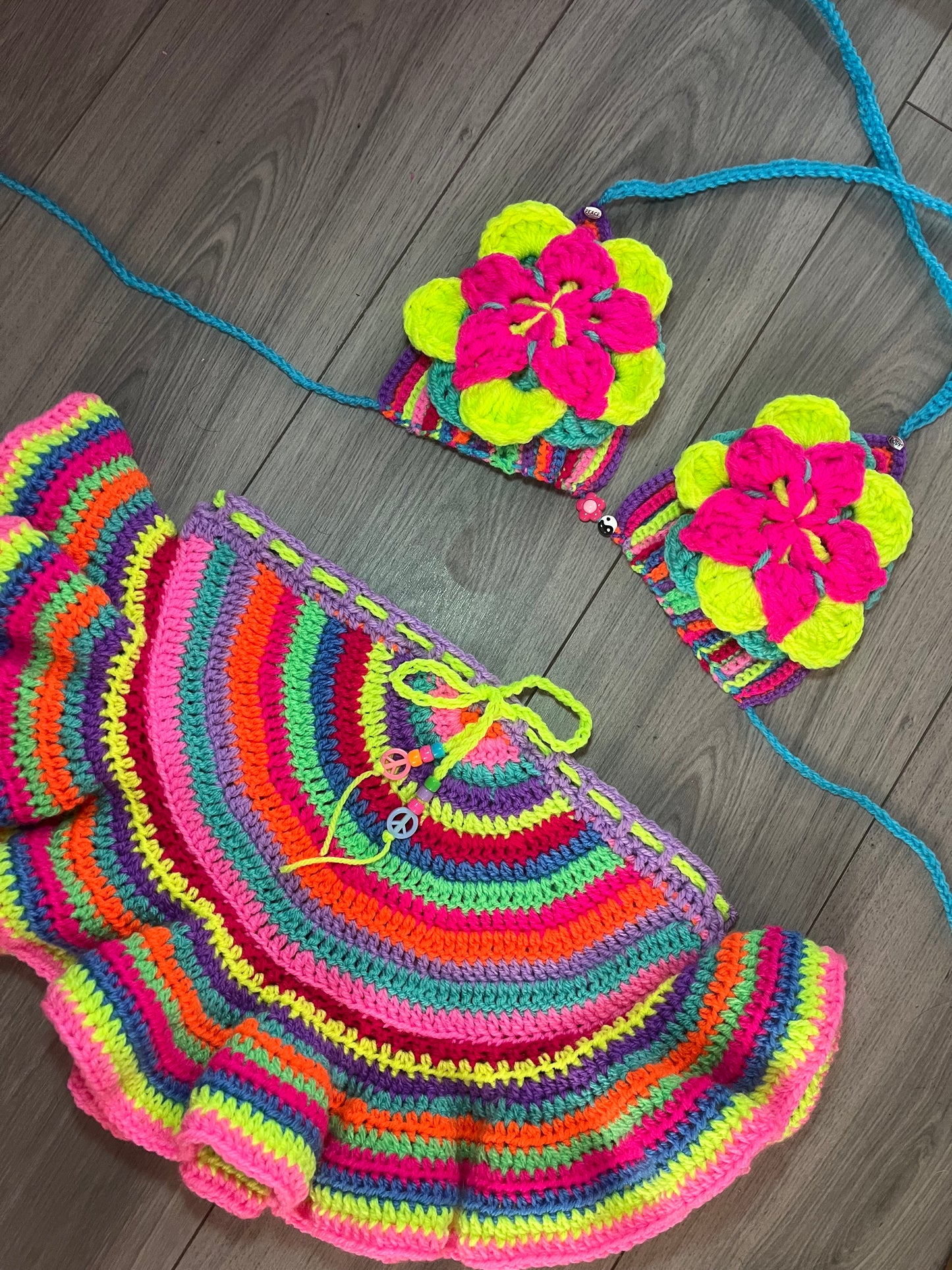 Billie bikini top & skirt co-ord