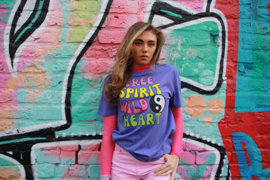 Purple Positivi-Tee